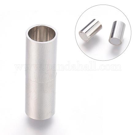 Латунные магнитные застежки с клеевыми концами KK-P114-06-6mm-1