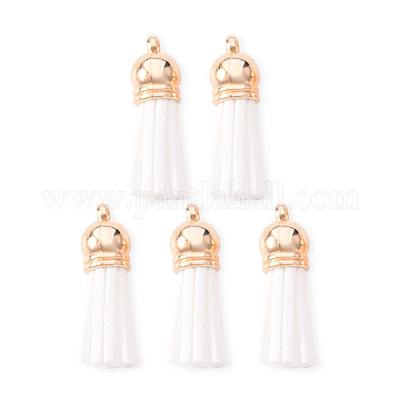 Искусственные замши кисточкой подвесные украшения FIND-R095-002LG-1
