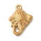 Ion Plating(IP) 304 Stainless Steel Pendants, Stingray Charm, Golden, 20.5x15.5x2mm, Hole: 1.5mm