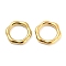 304 Stainless Steel Linking Rings, Flower, Real 18K Gold Plated, 13.5x12.5x2mm, Inner Diameter: 8.5mm