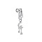 304 Stainless Steel Pave Clear Cubic Zirconia Clip on Belly Rings, Stainless Steel Color, Moon wiht Star, 40mm