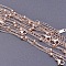 1.6mm Unisex 304 Stainless Steel Satellite Chains Necklaces