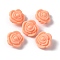Food Grade Eco-Friendly Silicone Beads, Rose, Light Salmon, 20.5x12.5mm, Hole: 2mm