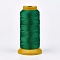 Polyester Thread, for Custom Woven Jewelry Making, Green, 0.7mm, about 310m/roll