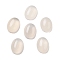 Natural White Agate Cabochons, Oval, 16x12x5mm