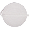 Flat Polyester Elastic Cords, for Bra Strap Making, White, 12mm, about 21.87 Yards(20m)/Roll