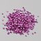 Electroplate Glass Beads, AB Color Plated, No Hole Beads, Chip, Old Rose, 1~3x1~3x0.2~0.5mm, 20g/bag