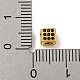 Латунь микропаве черный кубический цирконий KK-G493-37A-G02-3