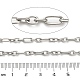Цепи Figaro из нержавеющей стали 304 CHS-A016-23P-A-2
