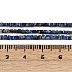 Нитки бусины из натурального ляписа-лазури G-RM241221-K25-4