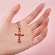5шт 5 цвета латунные подвески с эмалью KK-SZ0004-07-7