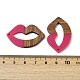Подвески из смолы и ореха WOOD-I013-04B-3