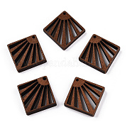 Подвески из натурального дерева венге WOOD-T023-50