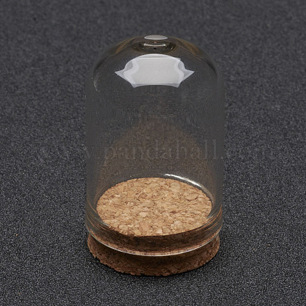 Стеклянный купол X-AJEW-P043-S-1
