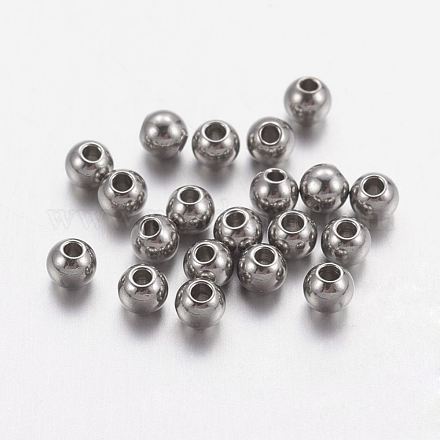 Бусины из нержавеющей стали X-STAS-R033-3mm-1