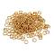 304 Stainless Steel Jump Rings, Open Jump Rings, Real 18k Gold Plated, 24 Gauge, 4x0.5mm, Inner Diameter: 3mm