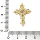 Подвески из латуни микропаве с фианитами и стеклом KK-M315-01G-04-3