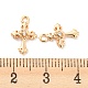 Латунные микро проложить кубического циркония подвески KK-E090-04G-3