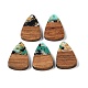 Подвески из смолы и дерева WOOD-S061-02A-1