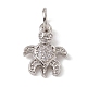 Латунные микро проложить кубического циркония подвески ZIRC-F132-32P-1
