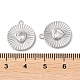 Реальные плакированные латунные подвески KK-F862-02P-01-3