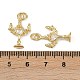 Латунные микро проложить кубического циркония подвески KK-Z120-02G-01-3