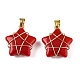 Подвески lampwork GLAA-T023-06C-3
