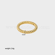 Кольцо из бамбука из нержавеющей стали GY8845-19