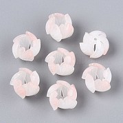 Колпачки для акриловых бусин в виде цветов SACR-T017-49B