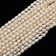 Нити из натурального культивированного пресноводного жемчуга PEAR-L001-B-03