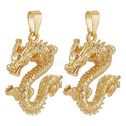 Латунные подвески KK-WH0083-06G-1
