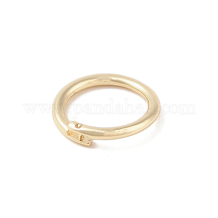 Латунные кольца прыжок открыт KK-S369-01G-05-1
