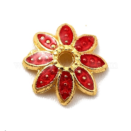 Многолепестковые колпачки из эмали из сплава FIND-G029-02G-05-1
