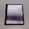 A4 Plastic Menu Book Protector, 8 Pages, Rectangle with Imitation Leather, Clear, 315x240x20mm