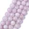Natural Gemstone Kunzite Round Beads Strands, Spodumene Beads, 6mm, Hole: 1mm, about 60pcs/strand, 15.3 inch