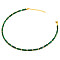 Bohemian Style Synthetic Malachite Tube Beaded Necklaces, Green