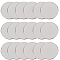 304 Stainless Steel Stamping Blank Tag Cabochons, Flat Round, Stainless Steel Color, 30x1mm, 50pcs/set