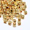 Brass Cube Beads, Lead Free & Cadmium Free, Golden, 3x3x3mm, Hole: 1.8mm