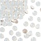 Preciosa® MAXIMA Crystal Round Stones, Czech Crystal, Dura Foiling, Round(431 11 615 Chaton), 01000 White Opal, SS24(5.25~5.45mm)
