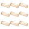 10Pcs Alloy Waist Belt Keeper Rings, Rectangle, Light Gold, 22x5x7mm