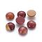 Natural Mookaite Cabochons, Half Round, 19.5~20x6~7mm