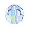 Preciosa® Crystal Beads, Czech Crystal, 451 19 602 Round, 30020 200 Light Sapphire AB, 4mm, Hole: 1mm