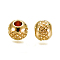 304 Stainless Steel Beads, Rondelle, Golden, 4x3.5mm, Hole: 1.5mm