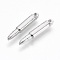Tarnish Resistant 201 Stainless Steel Pendants, Knife, Stainless Steel Color, 23x3.5x3mm, Hole: 1.5mm