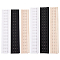 BENECREAT 6 Pairs Corset Bra Extender Hook 3 Rows 15/16 Hooks Black & Navajo Faja Extender White Women's Longline Corset Bra Extender for Bustiers Shapewear Waist Trainer