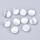 Кабошоны кошачьего глаза GLAA-P039-A06-8mm-1