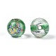 Ручной работы бусины фольги LAMP-T021-31E-3