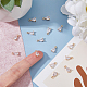 Латунные подвески из кубического циркония KK-HY0002-91-4