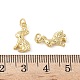 Латунные подвески KK-L245-03G-01-3
