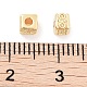 Латунные бусины KK-P271-15G-3